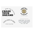 Sticker Sheet — "Chase Your Dreams" Inspirational Quote Sticker